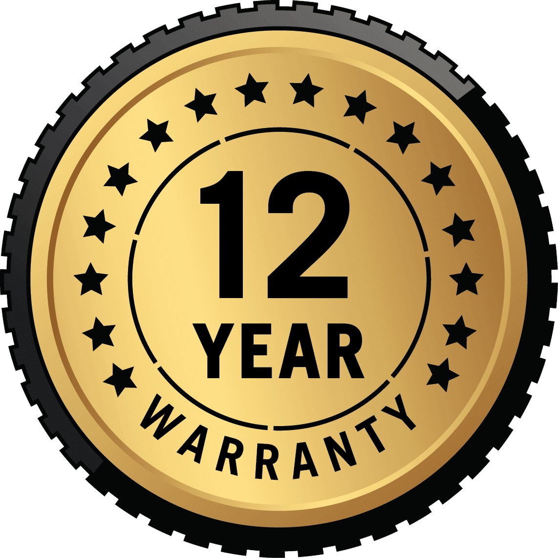 12 Years Warranty